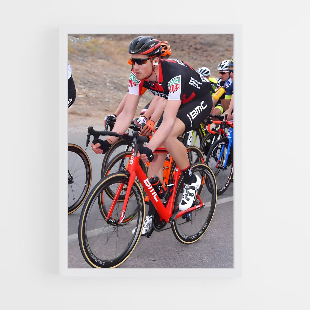 Poster Pédale d'Enfer – affiche Cyclisme (vue 3)